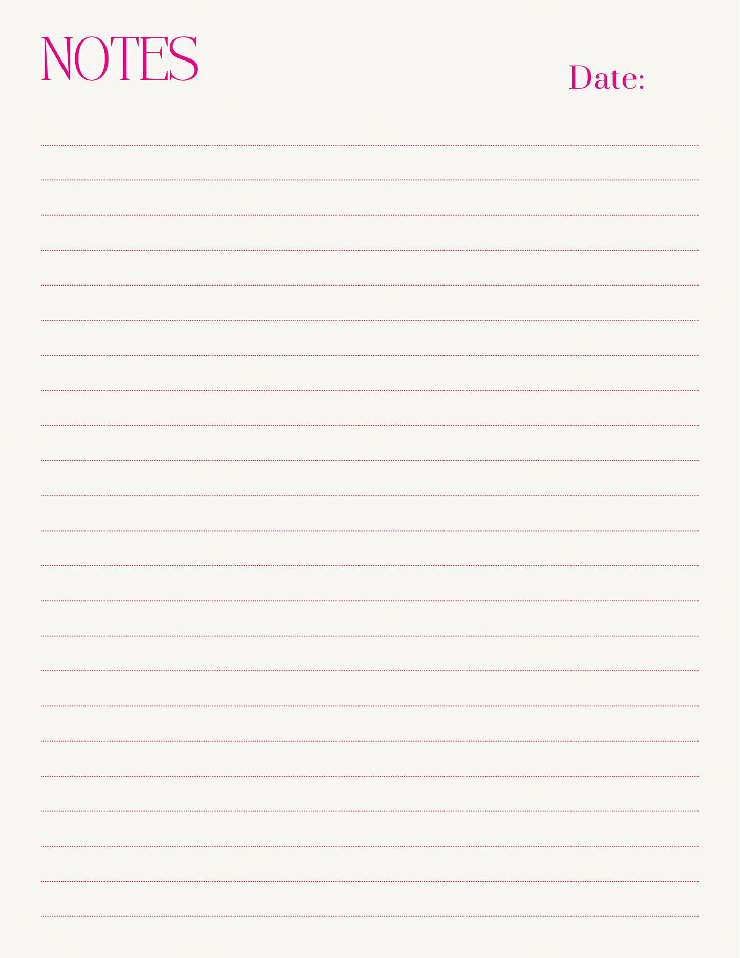 Notes Download